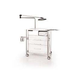 Behandlerbord RU, medium, m/UV lys, freiht not included
