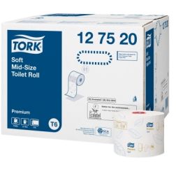 Tork Soft Mid-size Toilettpapir (127520), 27 ruller