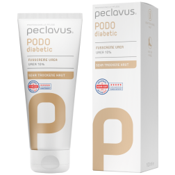 Peclavus Sensitive Fotkrem, Carbamid, 100 ml