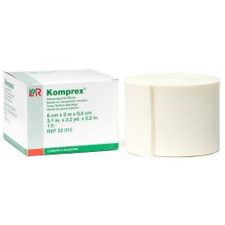 Komprex, 0,5 cm / 1 cm, rulle med 2 meter