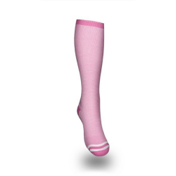 Medisox Trend Jeans støttesokk (rosa / hvit)