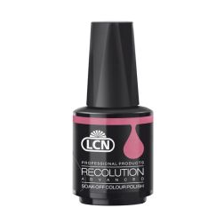 LCN Recolution Advanced Soak-off Color Polish, Raspberry Metallic**