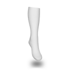 Medisox Comfort Støtte/Flystrømper, Hvit, Extra Vidde, Velg Størrelse